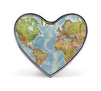 Broche « I Like London » en forme de cœur