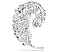 Broche Idyllia, Tailles variées, Plume, Métal rhodié OS