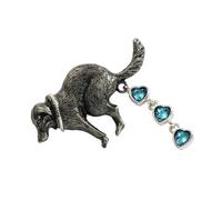 Broche innovante en forme de crotte de chien avec breloque élégante pour une tenue de fête ou une tenue décontractée, accessoire de fête individuel, taille unique, Comme décrit