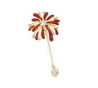 Broche inspirée de la pyrotechnie artistique avec pour une expression de styles uniques dans divers réglages, bijoux pour femmes