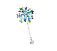 Broche inspirée de la pyrotechnie artistique avec pour une expression de styles uniques dans divers réglages