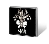 Broche « J'aime maman » en métal de 1,8 cm, décoration pour vêtements, cravates, sacs à dos, accessoires