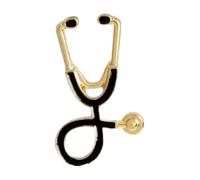 Broche médicale créative avec motif dent et poumon pour revers, Normale, Métal non précieux