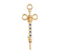 Broche médicale créative avec motif dent et poumon pour revers, Normale, Métal non précieux