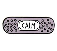 Broche médicale : stéthoscope, cœur, cerveau, poumons, sang, seringue, badge ambulance, Klein, Métal non précieux