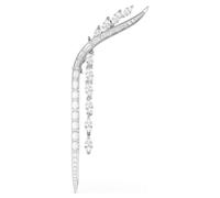 Broche Mesmera, Tailles variées, Blanche, Métal rhodié OS