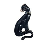 Broche moderne sur le thème des panthères légères 20 % par rapport aux broches traditionnelles, idéale pour les fêtes et les célébrations, bijoux tendance en alliage de zinc