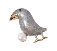 Broche multifonction amusante et sophistiquée en forme d'animaux - Design élégant - Accessoire de mode portable pour les artistes - Tenue quotidienne - Objets de collection tendance, taille unique