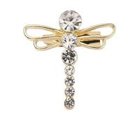 Broche multifonction amusante et sophistiquée en forme de libellules - Design élégant - Accessoire de mode portable pour les artistes, tenue quotidienne, taille unique, Comme décrit