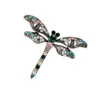Broche multifonction amusante et sophistiquée en forme de libellules - Design élégant - Accessoire de mode portable pour les artistes - Tenue quotidienne - Bijoux, taille unique, Comme décrit