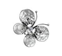 Broche multifonction en forme d'aile de papillon, accessoire de mode pour robes, vestes, artisanat robuste, cadeau en alliage, One Size, Comme décrit