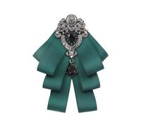 Broche nœud papillon prénouée pour hommes et femmes, en, corsages, chemise, col Jabot, nœud papillon, Clip de cravate prénoué