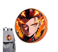 Broche numérique dynamique avec écran LED tactile | Pin intelligent | Pour fans d'anime, vidéos, photos et diapositives sur écran LED tactile, sac à dos et vêtements.