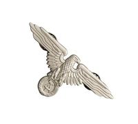 Broche oiseau soviétique multicolore en alliage à collectionner pour costume de jeu de rôle et accessoires d'exposition Badge de la République démocratique allemande, taille unique, Comme décrit
