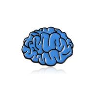 Broche organe du corps humain pour femme, manteau, t-shirt, badgebrain, design pratique