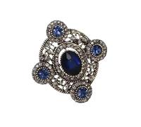 Broche Ovale Élégante En Forme De Cœur Avec Nœud Papillon Avec Accents Épingle Corsafe Bijoux Pour Mariages Fêtes Tenue Soirée Épingle Corsage Étincelante Fête Soirée