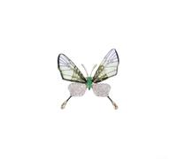 Broche papillon 5,5 cm antidérapant accessoire vêtement | Fermoir antidérapant, maintien sûr sur les chemises, empêche les écarts, forme de papillon élégante, essentiel au quotidien