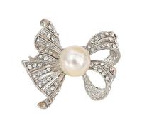 Broche papillon élégante en forme de nœud pour vêtements, bijoux, accessoires de mode, convient pour les femmes et les filles, Métal