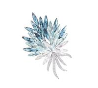 Broche papillon en cristal étincelant en alliage léger avec sécurité pour femme Bijoux quotidiens et de fête Broche papillon délicate pour tenues, taille unique, Comme décrit