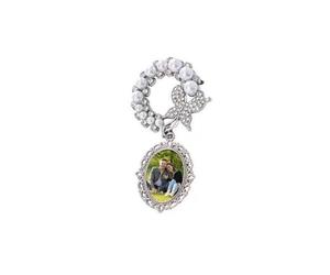 Broche papillon ovale et ronde avec protection en verre pour une utilisation de longue durée