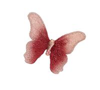 Broche papillon tendance en alliage avec mécanisme de fixation stable pour une utilisation longue durée, One Size, Comme décrit