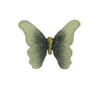 Broche papillon tendance en alliage sans danger pour la peau, design respirant pour peaux sensibles, taille unique, Comme décrit