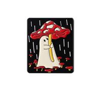 Broche parapluie champignon ludique en alliage - Broche créative pour une tenue amusante - Cadeau de mise à niveau pour un ami, Einheitsgröße, comme décrit