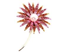 Broche Perles pour Femme Épinglette Décorative pour Vêtements et Accessoires pour Fêtes et Tenues