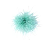 Broche Plume d'Autruche, Broche de Costume Élégante pour Femme, Accessoire de Mode pour Blazer, Robe, Mariage, Soirée, Cadeau, 15cm (A02)
