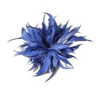 Broche Plume Grande broche en plumes de 22 cm for femme, épingles luxe colorées, for fête, mariage, vêtements, bijoux, accessoires pour la Fête(Color 05)