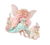 Broche polyvalente de fée de dessin animé pour filles, passionnées de mode, décoration sur le thème des fleurs, des chiens, pour les tenues de rêve, taille unique, Comme décrit