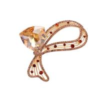 Broche polyvalente en forme de nœuds pour vêtements, sacs et écharpes - En alliage léger - Pour mère, sœur, amie, taille unique, Comme décrit
