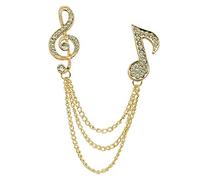 Broche Pompon Chaîne Boucle Remarque Chemise Col Tailleur Pins Broches Accessoires Bijoux