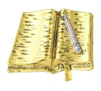 Broche portable élégante en strass émaillés conçue pour le confort et l'amélioration de la mode au quotidien, taille unique, Comme décrit