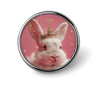 Broche pour homme et femme - Épinglette ronde en métal « Sorcière et balai » pour chemises, vestes et chapeaux