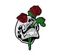 Broche Punk Émaillé Dur Bat Bee Rose Squelette Main Animal Pin Chic Creative et utile Professional Process