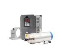 Broche refroidie par eau 220 V/380 V 3,2 kW ER20 à 4 roulements, onduleur 4 kW et support de 100 mm(Steel Ball Bearing,380v)