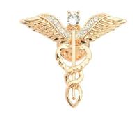 Broche rétro en forme d'ailes d'ange, broche personnalisée en forme d'aile d'ange, collier vintage, corsage pour jupe, badge, As show, Acier allié