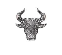 Broche rétro en forme d'animal de lion pour homme et femme - Épingle à cravate - Épinglette à cravate - En alliage d'acier - Cadeau de Noël - Inconnu, Argent, acier, Inconnu