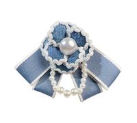 Broche rétro en forme de fleur de camélia - Artisanat délicat - Nœud papillon - Utilisation polyvalente - Cadeau de bijoux rétro, taille unique, Comme décrit