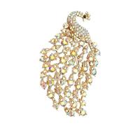 Broche Robe - Strass Animal à Bijoux Corsage,Épinglettes Lapel,Pour Pull Manteau Veste Banquet Fête, riferimento alla descrizione, Métal, Se référer à la description