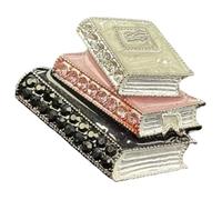 Broche robuste en strass émaillés avec un savoir-faire raffiné pour une tenue élégante dans un cadre décontracté ou formel, One Size, Comme décrit