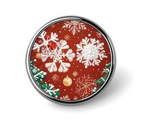 Broche ronde bohème psychédélique paon mandala pour homme et femme en alliage accessoire de costume, épingle à cravate légère de 2,5 cm, Circular, Aluminium, Pas de gemme