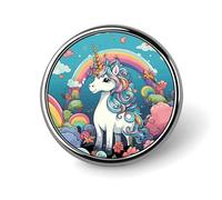 Broche ronde colorée en métal léger pour homme et femme, accessoire décoratif pour costume