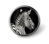 Broche ronde décoration vêtements broche mode New York City Revers Pin décoratif pour fête mariage cadeau femme/homme, Circular, Aluminium, Alliage d'aluminium