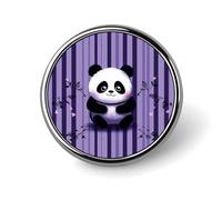 Broche ronde décorative pour vêtements, mode mathématiques et physiques, décoration pour fête, cadeau de mariage, cadeau femme/homme, Circular, Aluminium, Alliage d'aluminium