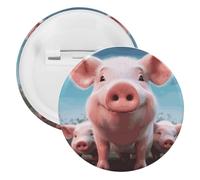 Broche ronde en fer blanc personnalisable pour enseignants, infirmières, médecins, personnel, accessoires de fête, 1PCS, Plastique, Plastiques