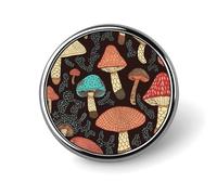 Broche ronde en forme de pyramides égyptiennes pour chapeaux, vêtements, sacs, accessoires de mode uniques pour homme et femme, circulaire, aluminium, sans pierre précieuse