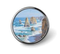 Broche ronde représentant les douze apôtres - Idéale pour décorer un sac à dos, une veste, une chemise ou un costume. Cette broche décorative est un accessoire mignon et élégant. Elle est parfaite p