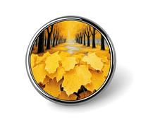 Broche ronde tendance, ornée de papillons et de fleurs de narcisse. Broche imprimée, idéale pour un usage quotidien. Parfaite pour la Saint-Valentin ou un mariage.